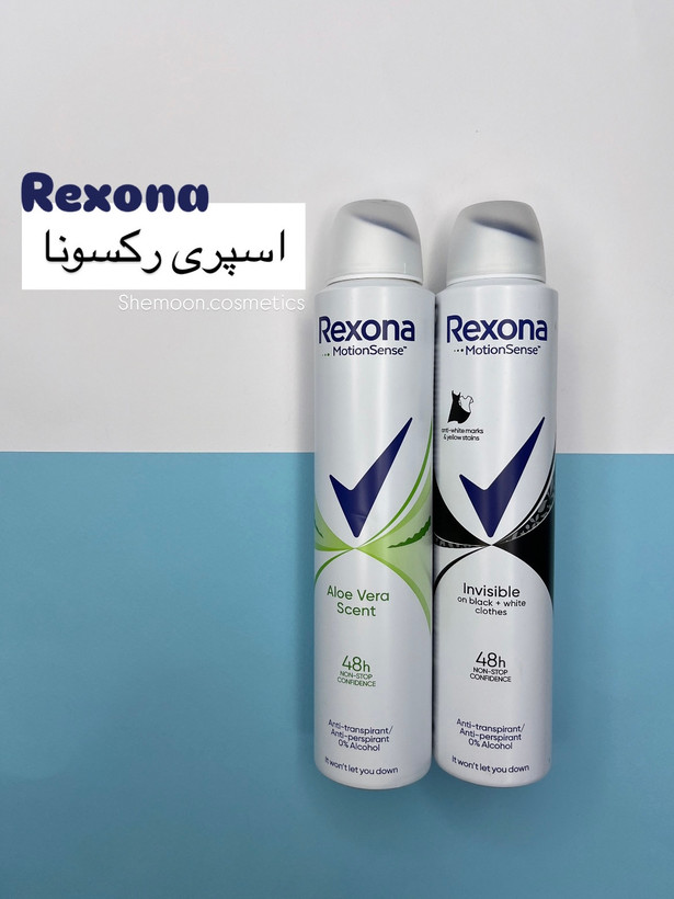 خرید اسپری زیربغل رکسونا اصل با ماندگاری ۴۸ ساعته و رایحه عالی در شیمون